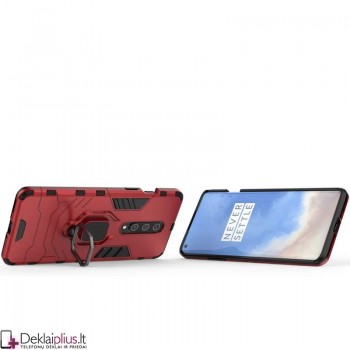 Sustiprintas dėklas 4in1 - raudonas (ONEPLUS 8) Sustiprintas dėklas 4in1 - raudonas (ONEPLUS 8)